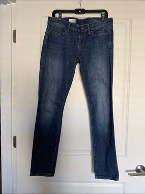 GAP Women's Straight Leg Jeans - Dark Blue Wash